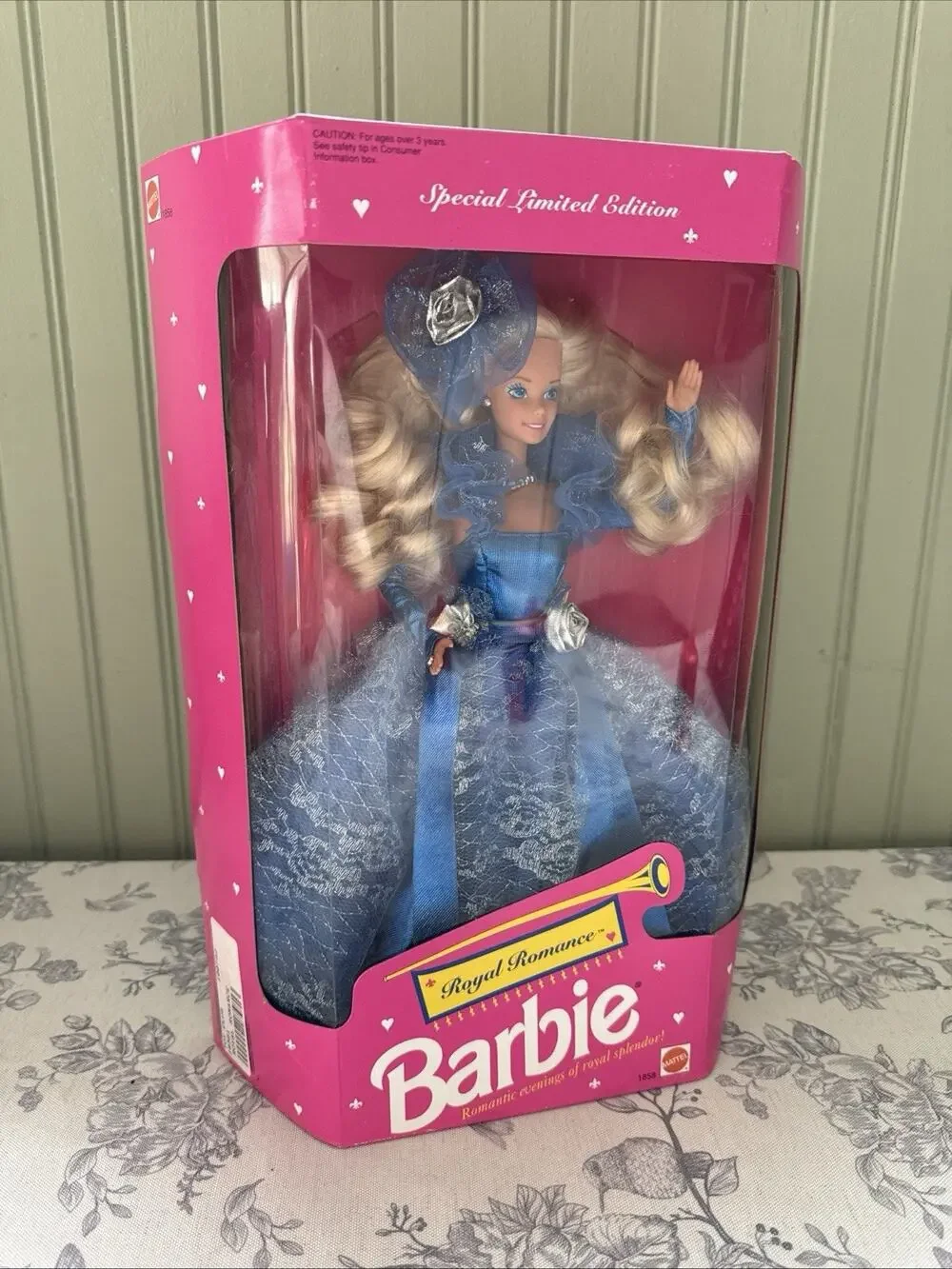 Vtg Royal Romance Barbie Doll Special Limited Edition - 1858 NRFB 1992 by Mattel